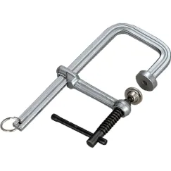Stronghand Utility J-Clamp Cap. 115mm Rail Size: 16 x 8mm